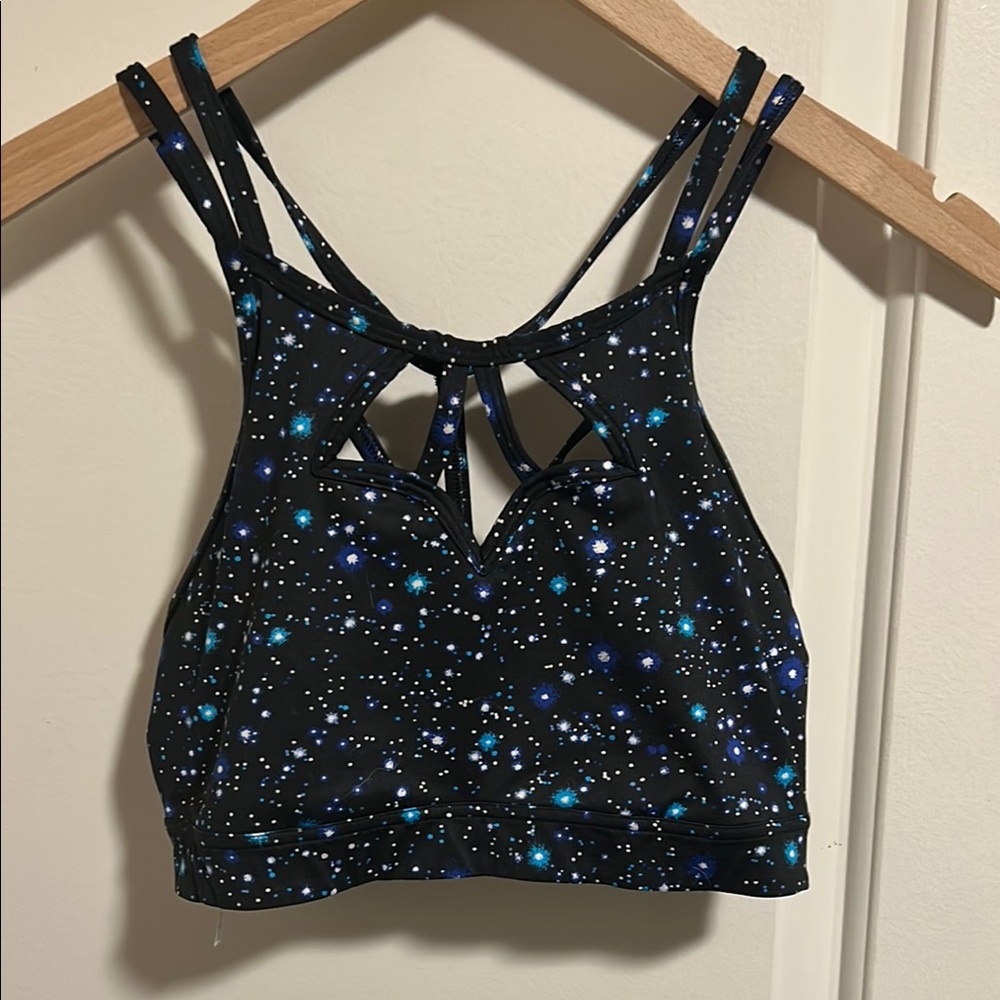 Victoria's Secret Black Starry Bra